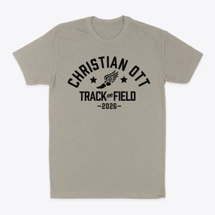 Christian Ott Elementary School Track and Field Classic Dad T-Shirt