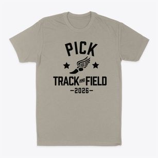 Pick Elementary School Track and Field Classic Dad T-Shirt