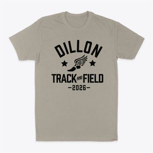 Beaverhead County High School Track and Field Classic Dad T-Shirt