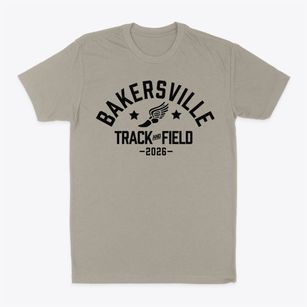 Bakersville Elementary School Track and Field Classic Dad T-Shirt