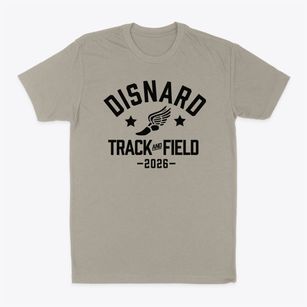 Disnard Elementary School Track and Field Classic Dad T-Shirt
