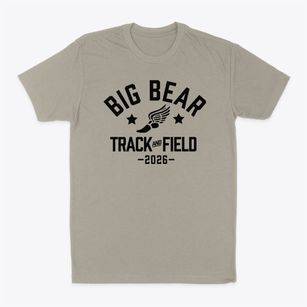 Big Bear Elementary School Track and Field Classic Dad T-Shirt