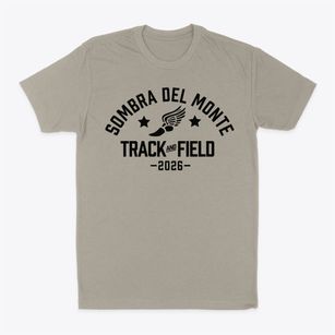 Sombra Del Monte Elementary School Track and Field Classic Dad T-Shirt
