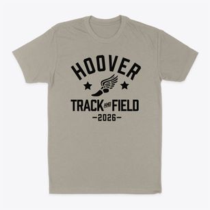 Hoover Middle School Track and Field Classic Dad T-Shirt