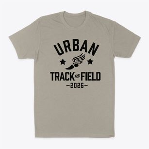 Urban Academy Track and Field Classic Dad T-Shirt
