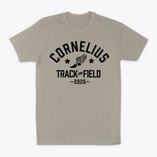 Cornelius Elementary School Track and Field Classic Dad T-Shirt