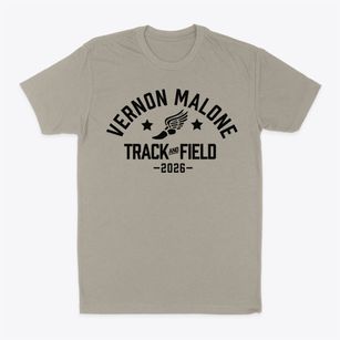 Vernon Malone College & Career Academy Track and Field Classic Dad T-Shirt