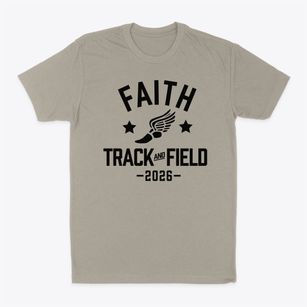 Faith Christian School Track and Field Classic Dad T-Shirt
