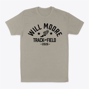Will Moore Elementary School Track and Field Classic Dad T-Shirt