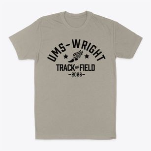 Ums-wright Prep School Track and Field Classic Dad T-Shirt