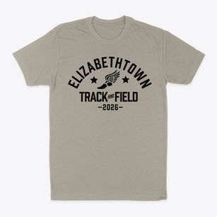 Elizabethtown Elementary School Track and Field Classic Dad T-Shirt