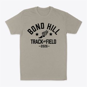 Bond Hill Academy Track and Field Classic Dad T-Shirt