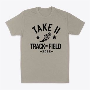 Take Ii Alternative Academy Track and Field Classic Dad T-Shirt