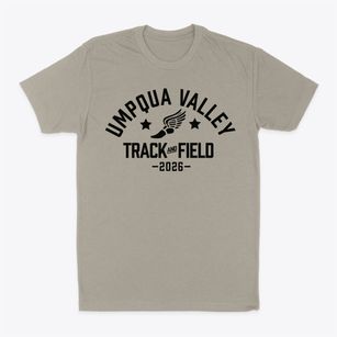 Umpqua Valley Christian School Track and Field Classic Dad T-Shirt