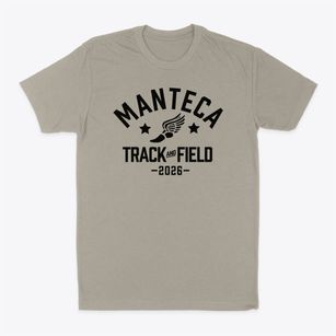 Manteca High School Track and Field Classic Dad T-Shirt