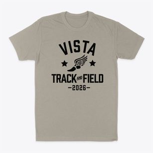 Vista Continuation High School Track and Field Classic Dad T-Shirt