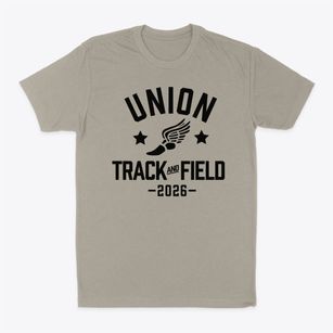 Union High School Track and Field Classic Dad T-Shirt