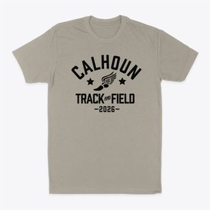 Calhoun Academy Track and Field Classic Dad T-Shirt