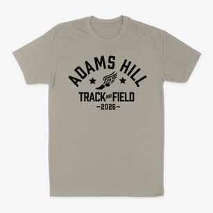 Adams Hill Elementary School Track and Field Classic Dad T-Shirt