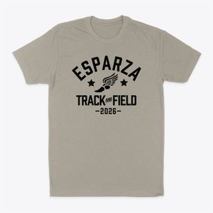 Esparza Elementary School Track and Field Classic Dad T-Shirt