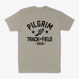 Pilgrim School Track and Field Classic Dad T-Shirt