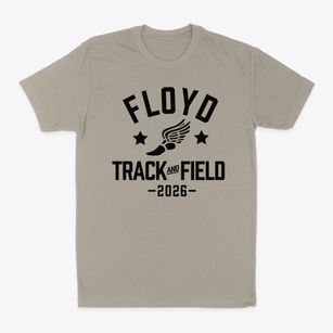 Floyd Elementary School Track and Field Classic Dad T-Shirt