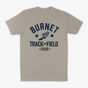 Burnet Elementary School Track and Field Classic Dad T-Shirt