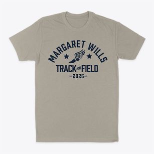 Margaret Wills Elementary School Track and Field Classic Dad T-Shirt