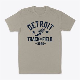 Detroit Elementary School Track and Field Classic Dad T-Shirt