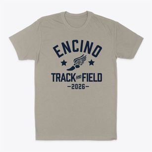 Encino School Track and Field Classic Dad T-Shirt