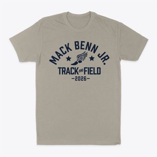 Mack Benn Jr. Elementary School Track and Field Classic Dad T-Shirt
