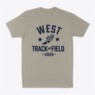 West Elementary School Track and Field Classic Dad T-Shirt