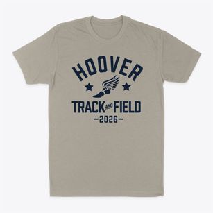 Hoover High School Track and Field Classic Dad T-Shirt