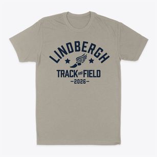Lindbergh Schweitzer School Track and Field Classic Dad T-Shirt