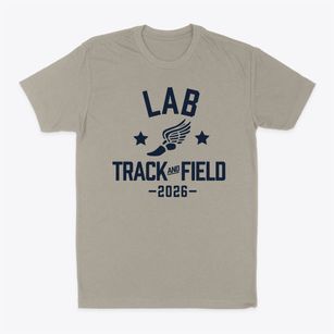 Lab School Track and Field Classic Dad T-Shirt