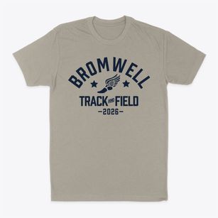 Bromwell Elementary School Track and Field Classic Dad T-Shirt