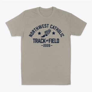 Northwest Catholic High School Track and Field Classic Dad T-Shirt