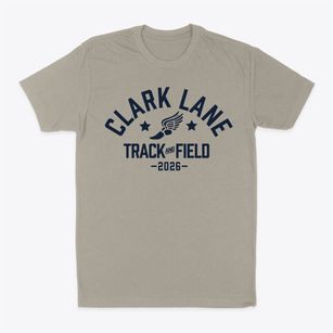 Clark Lane Middle School Track and Field Classic Dad T-Shirt