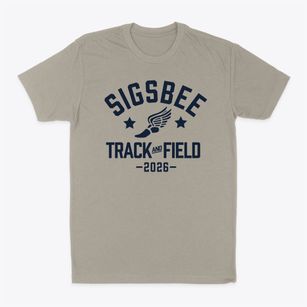 Sigsbee Elementary School Track and Field Classic Dad T-Shirt