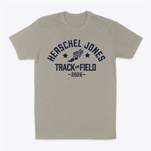 Herschel Jones Middle School Track and Field Classic Dad T-Shirt