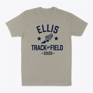 Ellis Elementary School Track and Field Classic Dad T-Shirt