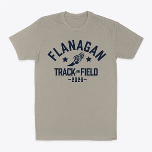 Flanagan Grade School Track and Field Classic Dad T-Shirt