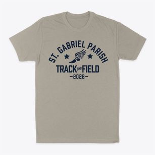 St. Gabriel Parish Track and Field Classic Dad T-Shirt