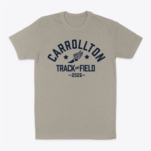 Carrollton High School Track and Field Classic Dad T-Shirt