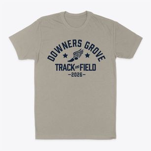 Downers Grove Christian School Track and Field Classic Dad T-Shirt