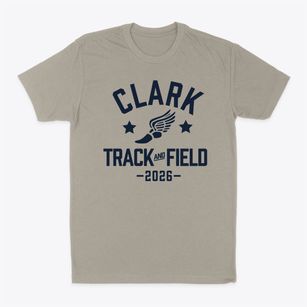 Clark Elementary School Track and Field Classic Dad T-Shirt