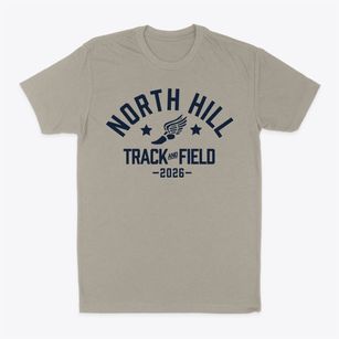 North Hill Elementary School Track and Field Classic Dad T-Shirt