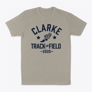 Clarke Elementary School Track and Field Classic Dad T-Shirt