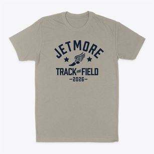 Jetmore Elementary School Track and Field Classic Dad T-Shirt