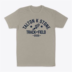 Talton K Stone Junior High School Track and Field Classic Dad T-Shirt